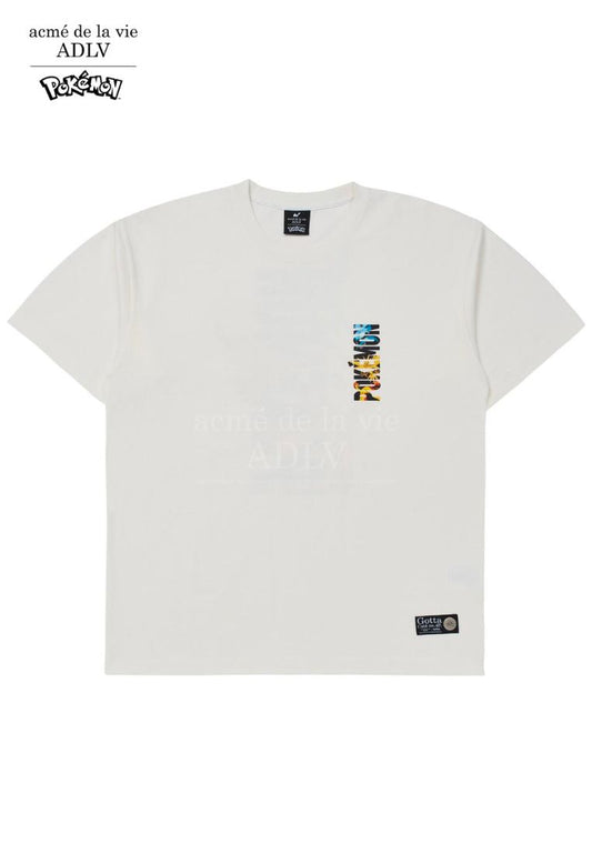 Pokémon LEGENDARY POKÉMON Short Sleeve T-Shirt Cream