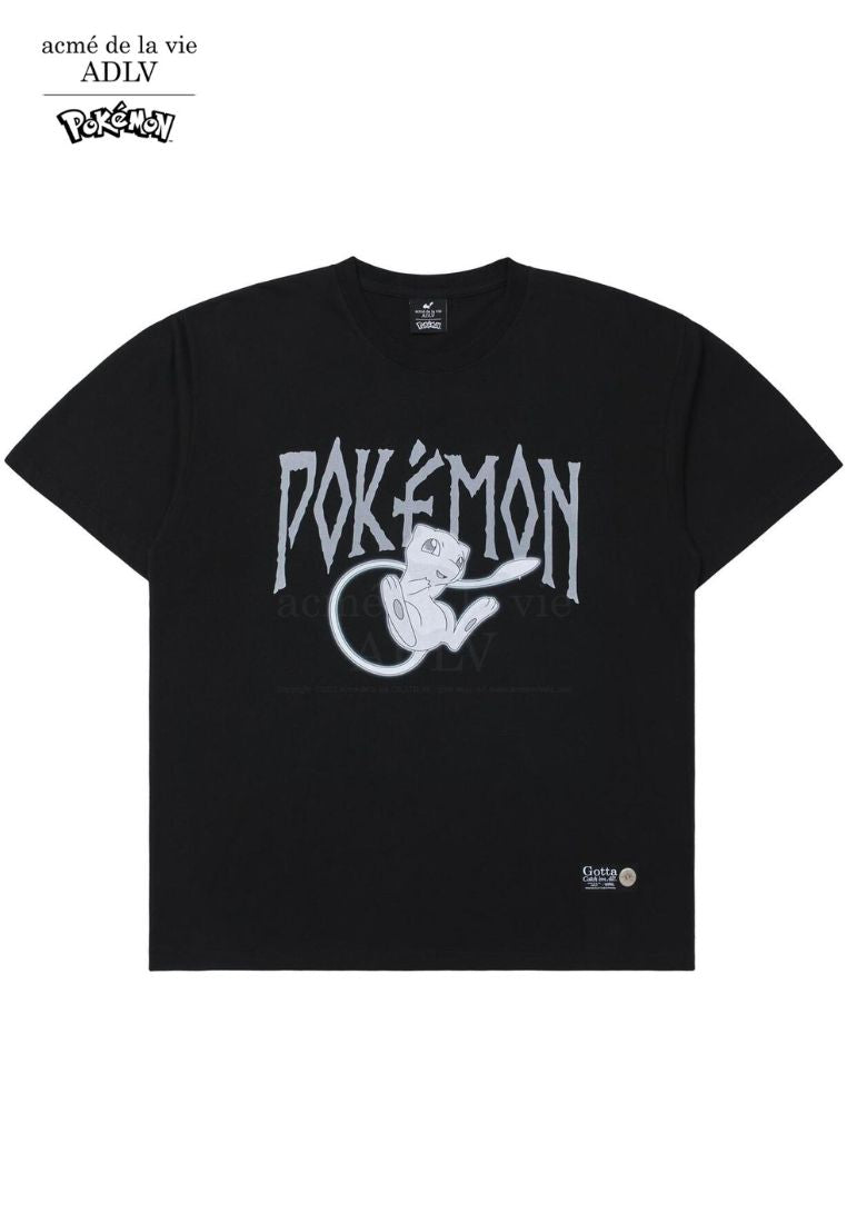 Pokémon MEW Short Sleeve T-Shirt Black