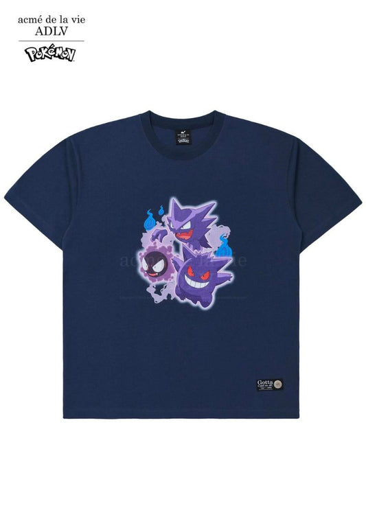Pokémon PHANTOM EVOLUTION Short Sleeve T-Shirt Navy