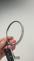 Razzle Dazzle Bangle Silver