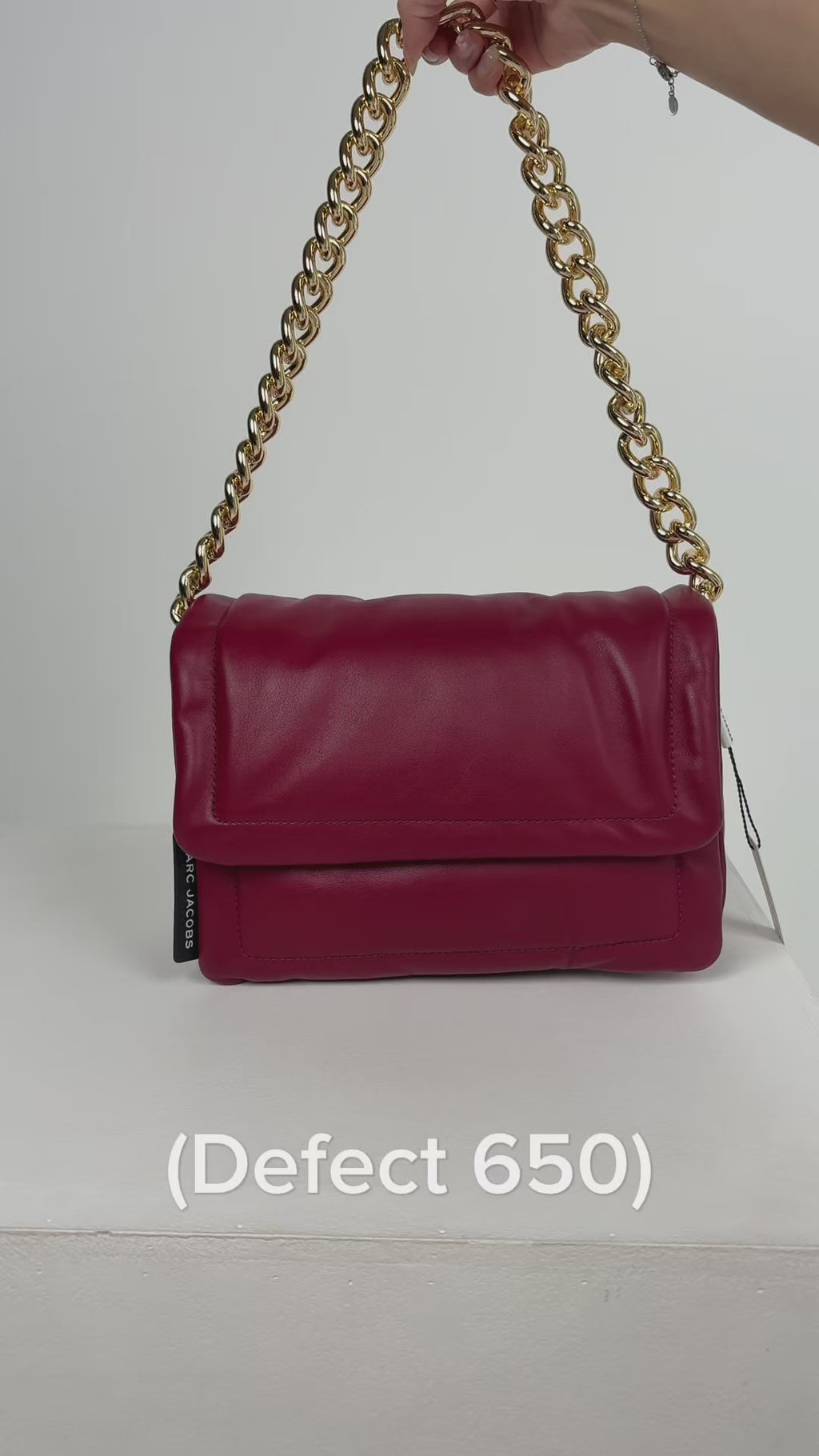 The Pillow Bag Pomegranate