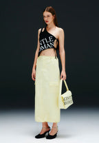 Puffer Shoulder Bag Yellow