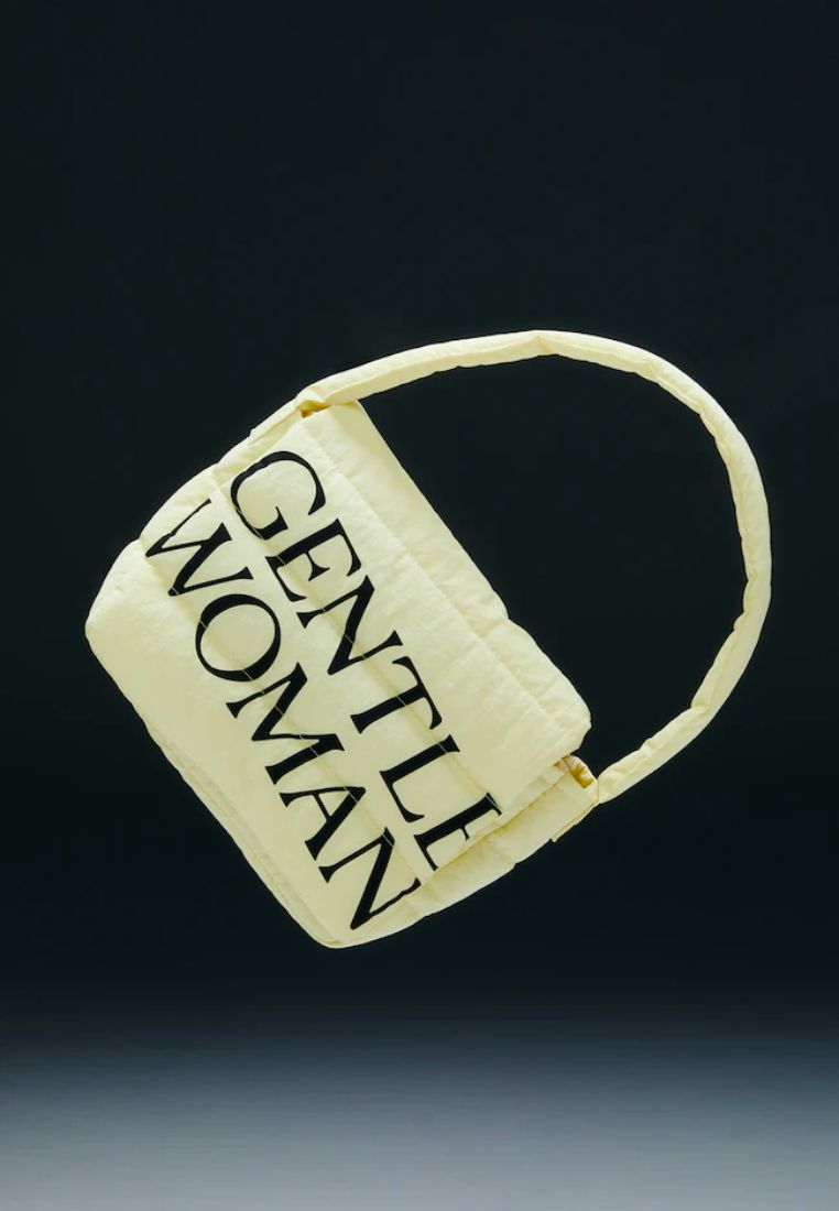 Puffer Shoulder Bag Yellow