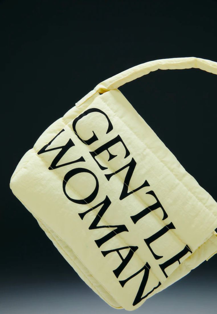 Puffer Shoulder Bag Yellow
