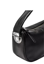 Pushlock Leather The Mini Hobo Black
