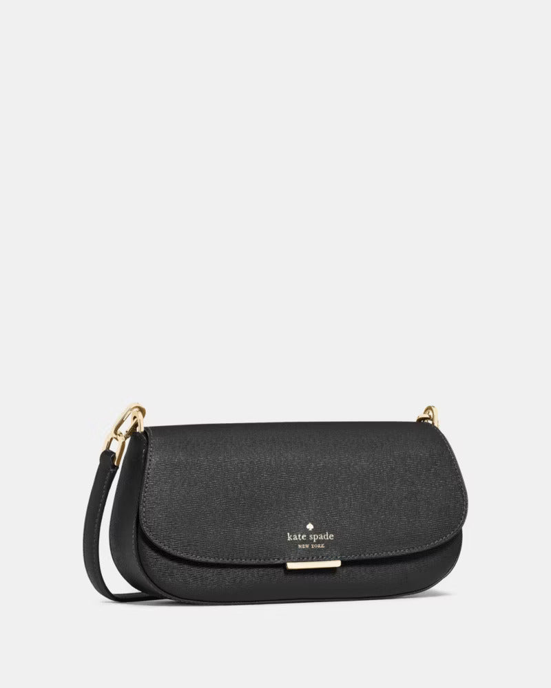 Quinn Mini Crossbody Bag Black