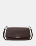Quinn Mini Crossbody Bag Hot Fudge