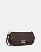Quinn Mini Crossbody Bag Hot Fudge