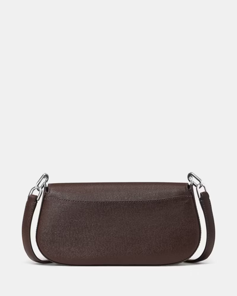 Quinn Mini Crossbody Bag Hot Fudge