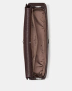 Quinn Mini Crossbody Bag Hot Fudge