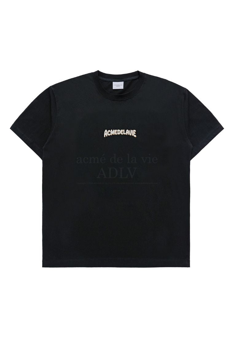 Rabbit T-Shirt Bear Short Sleeve T-Shirt Black