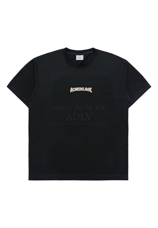 Rabbit T-Shirt Bear Short Sleeve T-Shirt Black