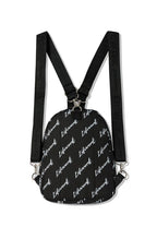 Radog Jacquard Webbing Mini Backpack Pattern Black