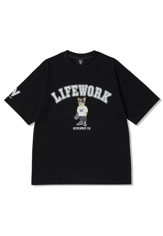 Radog University T-Shirt Black