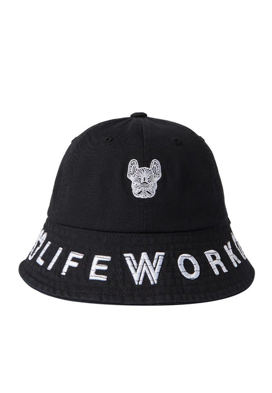 Radog Volume Bucket Hat Black