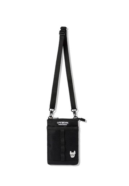 Radog Wappen Mesh Crossbag Black