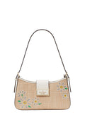 Reegan Daisy Straw Small Shoulder Bag Meringue Multi