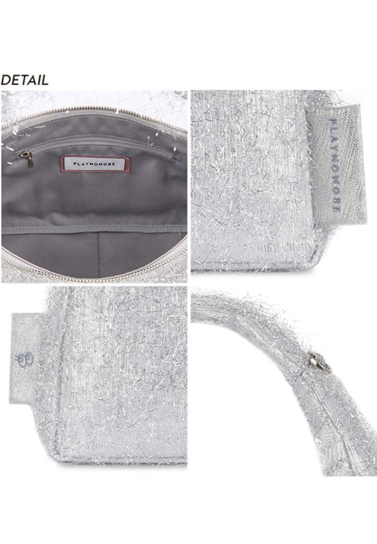 Remy Silver + Crystal Lock Holder