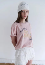 Rola Puppy Friends T-Shirt Pink