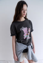 Rorabbit Friends T-Shirt Charcoal