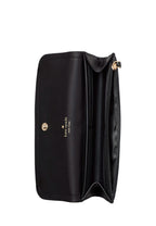 Rosie Large Flap Wallet Black