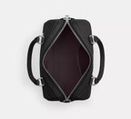 Rowan Satchel Bag Silver Black