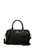Rowan Satchel Gold Black