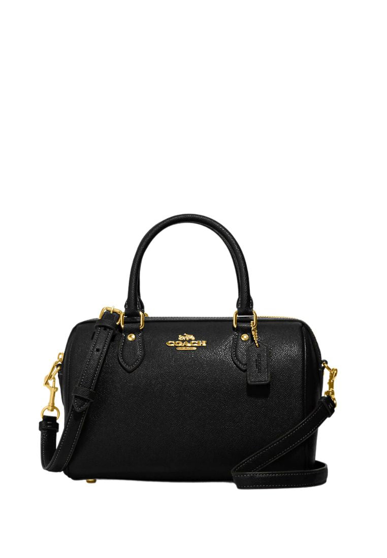Rowan Satchel Gold Black