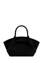 Hana Mini Faux Suede Tote Bag - Black