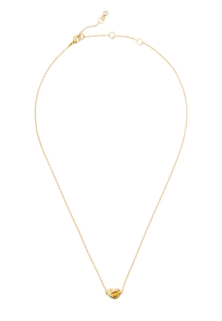 Sailor's Knot Mini Pendant Necklace Gold
