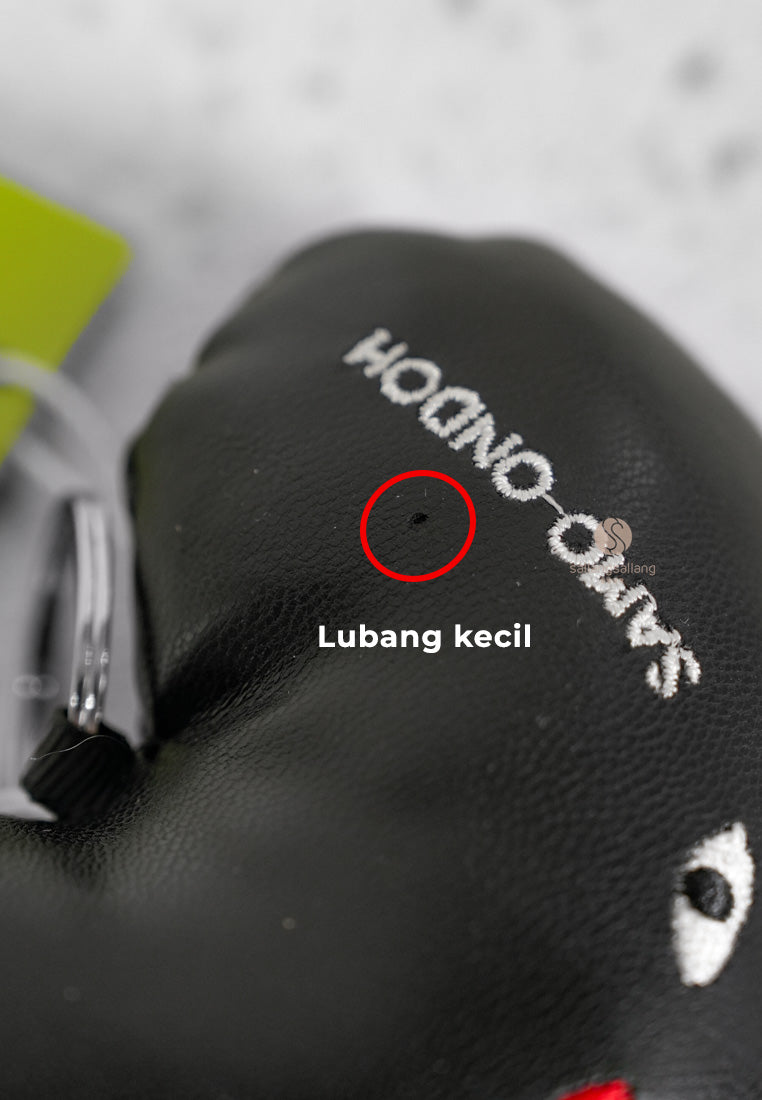 [DEFECT SALE 229] Loveyom Keychain Nappa Black