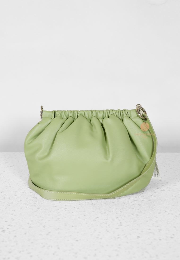 [DEFECT SALE 224] Shoulder Egg Bag S Lambskin Mint