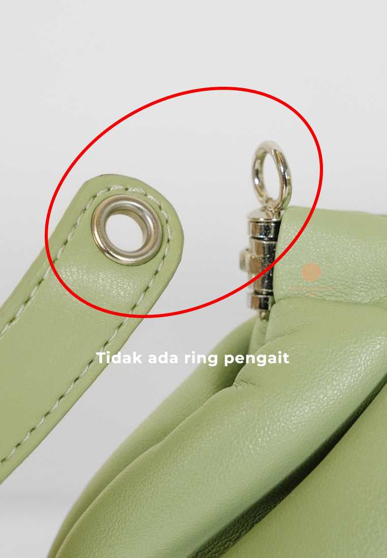 [DEFECT SALE 224] Shoulder Egg Bag S Lambskin Mint