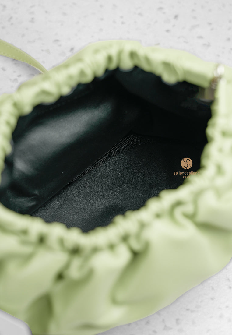 [DEFECT SALE 224] Shoulder Egg Bag S Lambskin Mint