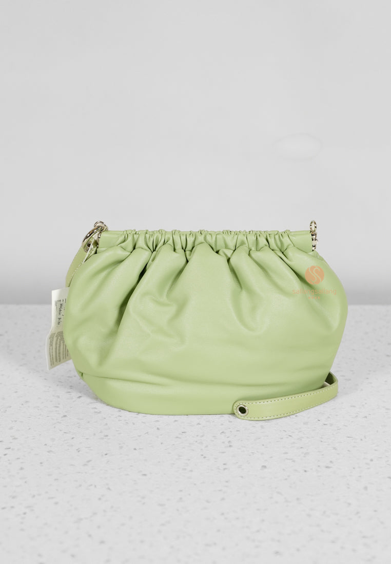 [DEFECT SALE 224] Shoulder Egg Bag S Lambskin Mint