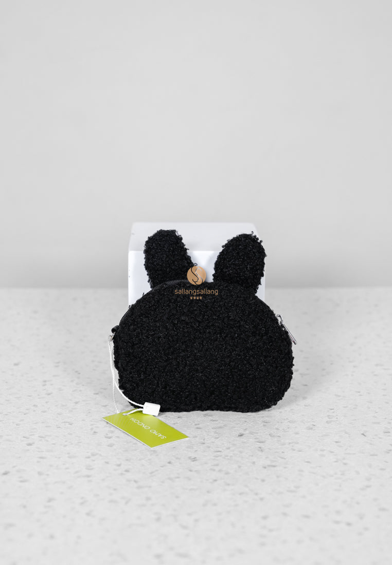 [DEFECT SALE 168] Tokiyom Mini Pouch Eco Shearling Black