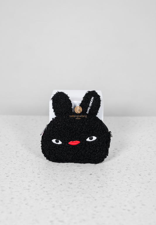 [DEFECT SALE 168] Tokiyom Mini Pouch Eco Shearling Black