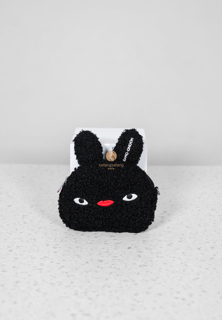 [DEFECT SALE 168] Tokiyom Mini Pouch Eco Shearling Black
