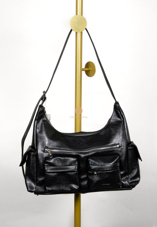 [DEFECT SALE 199] Pocket Mug Bag L Savage Black