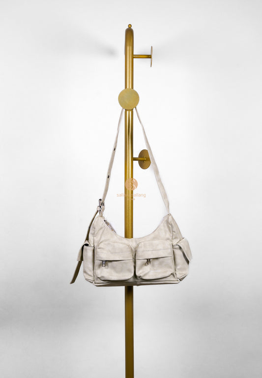[DEFECT SALE 154] Pocket Mug Bag M Vintage Ivory