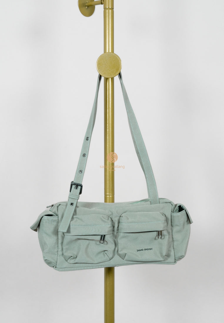 [DEFECT SALE 140] Pocket Utility Bag M - Nylon Khaki