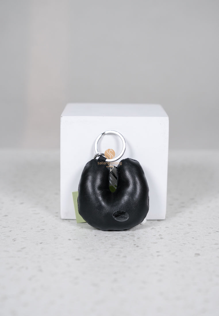 [DEFECT SALE 180] Tokiyom Keychain - Nappa Black