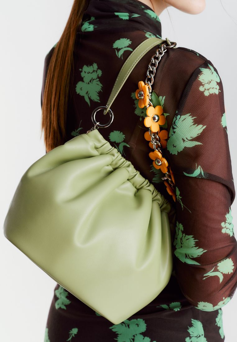 Shoulder Egg Bag S Lambskin Mint