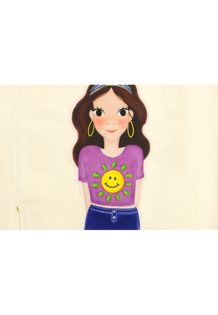 Side Slit T-Shirt Luna