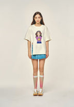 Side Slit T-Shirt Luna