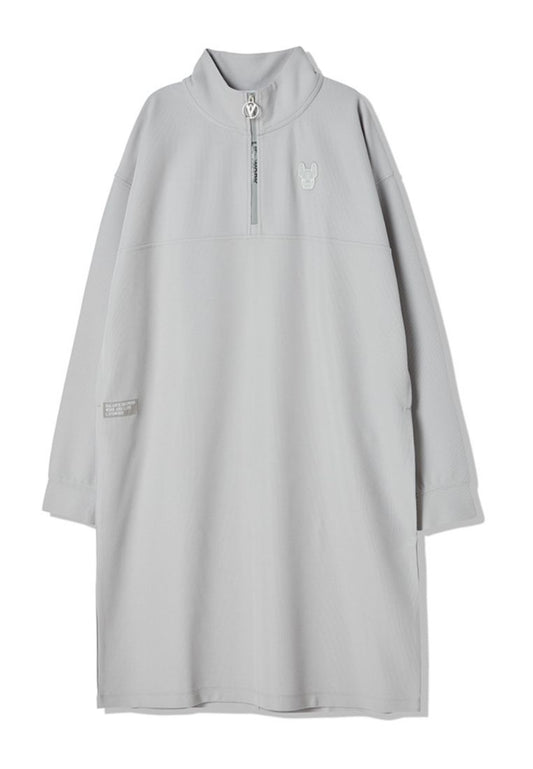 Silicon Wappen Half Zip Up One Piece