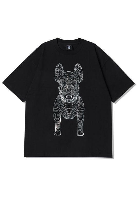 Silver Big Radog T-Shirt Black