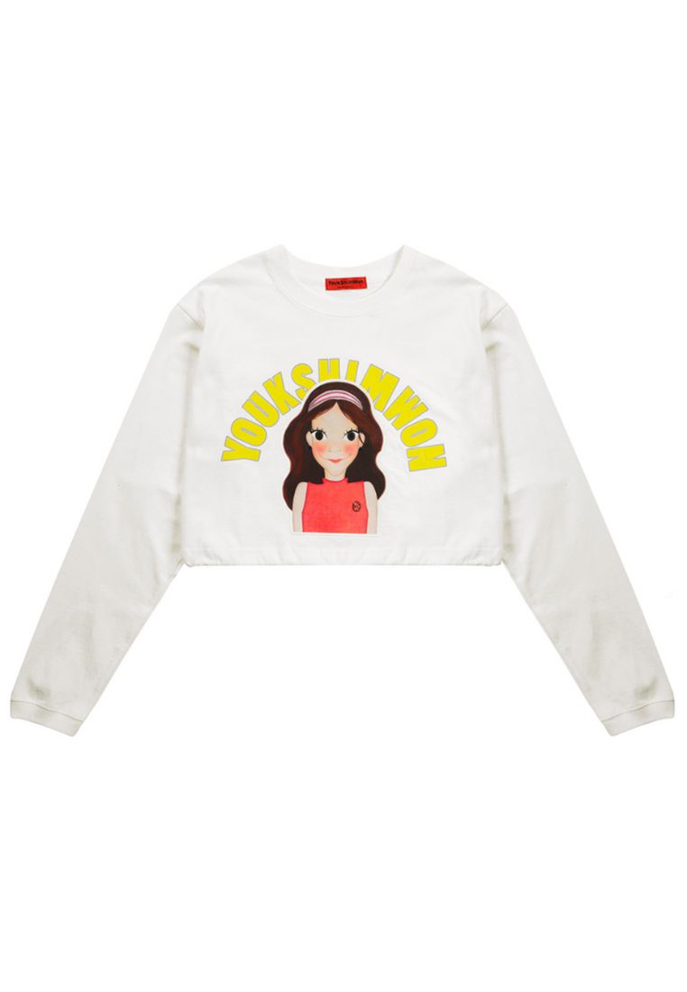 Simple Crop T-Shirt F Luna