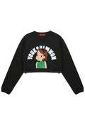 Simple Crop T-Shirt F Ria