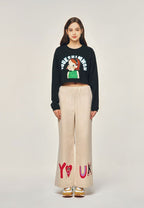 Simple Crop T-Shirt F Ria